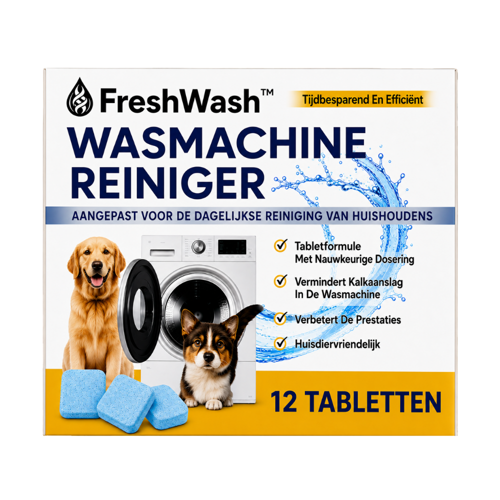 FreshWash™ Wasmachine Reiniger Pro