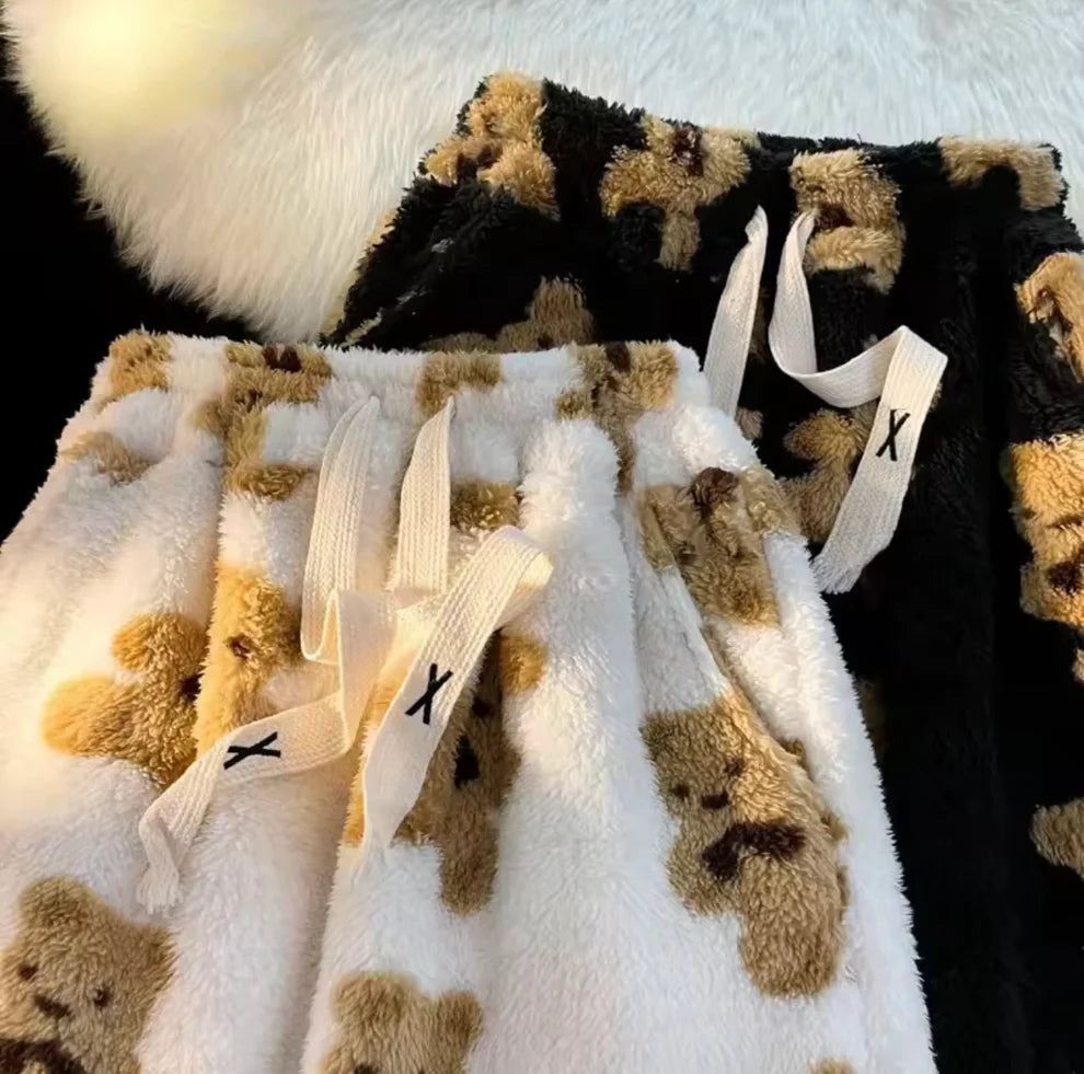 Cute teddy pyjamas trousers 🧸