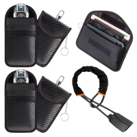4x KeySentry™+RFID Wallet+Steering Wheel Lock