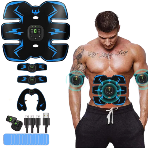 ABS+Arms+Butt+10 GEL pads - BLUE [Limited Edition]