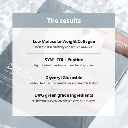 Maschera Viso al Collagene Bio